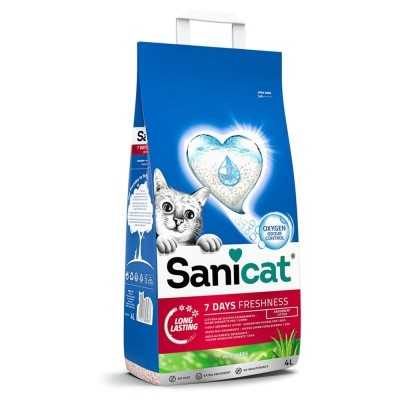 SANICAT LETTIERA PER GATTO 7 DAYS RESHNESS ALOE VERA LT. 4