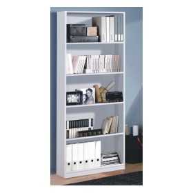 KIT LIBRERIA'STYLUS'cm.80X28X201h. colore bianco