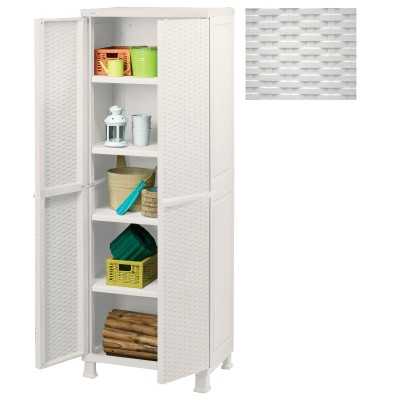 ARMADIO KETER cm.65x45x177h. T/PIANI colore bianco