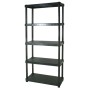 SCAFFALE RESINA 5 RIPIANI cm.90x40x188h