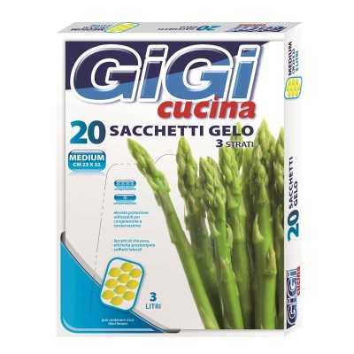 GIGI KITCHEN FROST BAG MEDIUM FROST CM. 23x32 PCS. 20