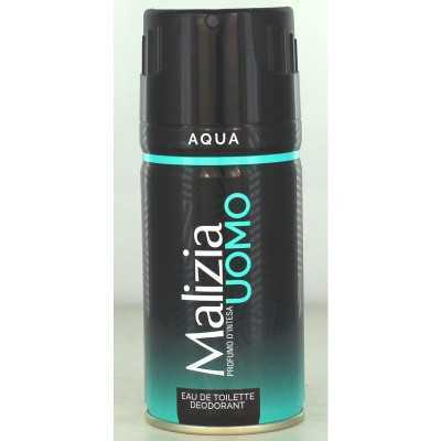 MALIZIA MAN DEODORANT EDT DEO AQUA 150 ML