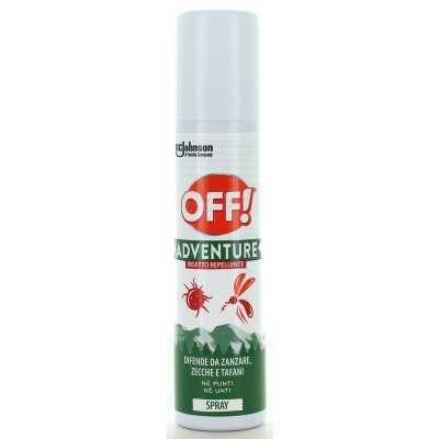 OFF REPERLLENTE SPRAY ADVENTURE DEFENDS FROM MOSQUITOES, TICKS