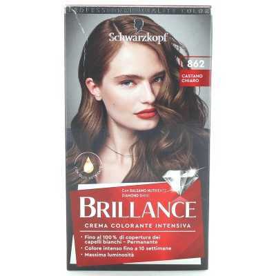 BRILLANCE CREMA COLORANTE 862 CASTANO CHIARO