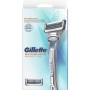 GILLETTE SKINGUARD SENSITIVE RASOIO + 2 RICAMBI PER PELLE