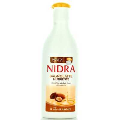 NIDRA BAGNOSCHIUMA LATTE NUTRIENTE ARGAN 750 ML