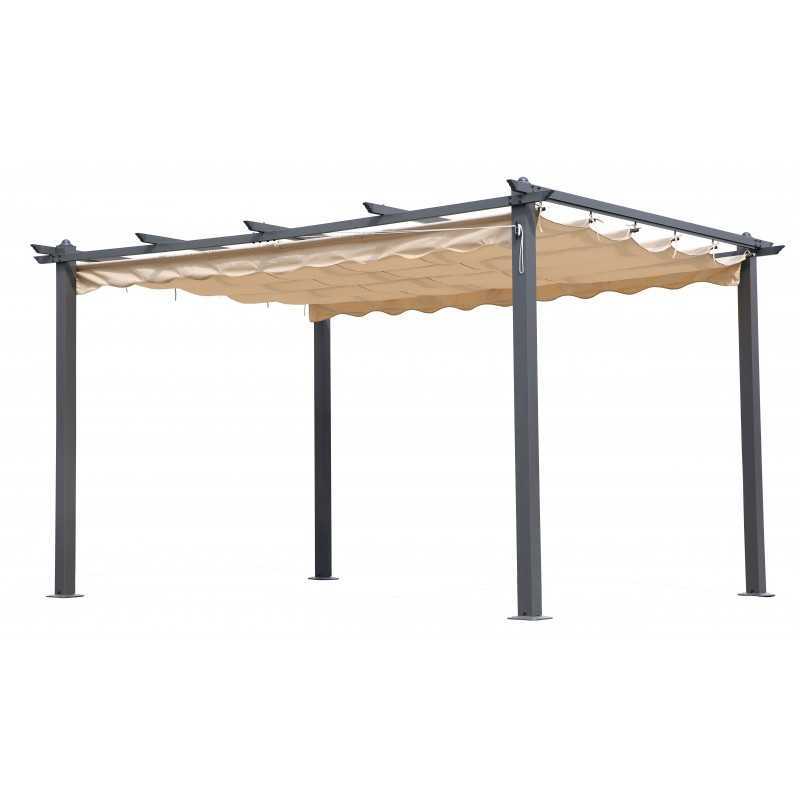 Telo Di Copertura Per Pergola Retrattile 3x4 Metri – Ricambio Per Modelli 2017/2018