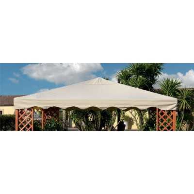 TOP COPERTURA PER GAZEBO MAXIMA 3x4 COLORE ECRÙ