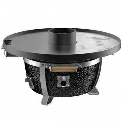 PLANCHA PER BARBECUE A CARBONE MONOLITH ICON E JUNIOR PRO Serie