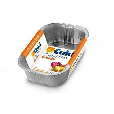 CUKI EXTRA ALUMINUM TRAYS 2 PIECES 4/6 PORTIONS