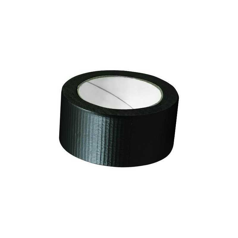 Nastro Telato ErreBi Group 19mm X 25m &ndash; Nero | Rotolo Resistente Per Imballaggi E Fai Da Te