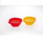 COLAPASTA DI PLASTICA DIAM. 24 Bianco/Giallo O./Rosso 