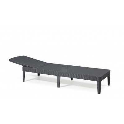 ALLIBERT-KETER LETTINO JAIPUR COLORE GRAPHITE SENZA CUSCINO