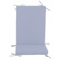CUSCINO BOX SCHIENALE MEDIO COLORE GRIGIO PERLA.