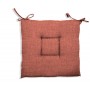 CUSCINO CRETA cm.40x40x5 COLORE RUGGINE