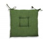 CUSCINO CRETA cm.40x40x5 COLORE VERDE