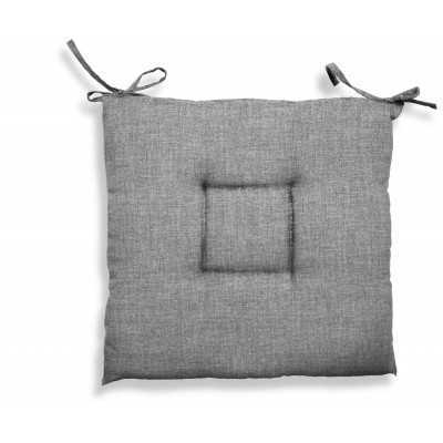 CUSCINO CRETA cm.40x40x5h COLORE GRIGIO.
