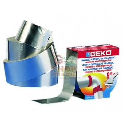 THERMAL TAPE ALUMINUM ADHESIVE BLACK MM. 40 X 9 MT.