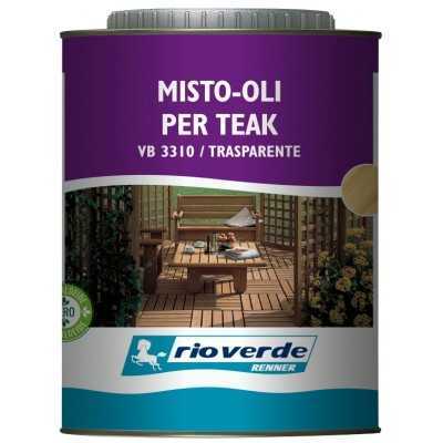 RIOVERDE VB 3310 OLIO PER TEAK TRASPARENTE l. 0,750