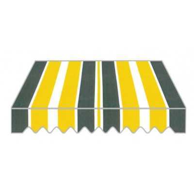 TENDA CON BRACCI RETRATTILI. cm.295x250.