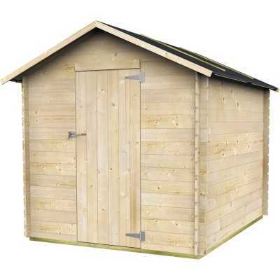 CASETTA LEGNO FORMIA cm.178x218x188h.