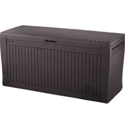 CASSAPANCA KETER EFFETTO LEGNO COMFY colore marrone116x44x57h 270lt.
