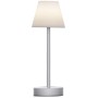 LAMPADA DA TAVOLO LOLA 30 GRIGIO BATTERIA RICARICABILE