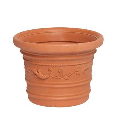 VASO PLASTICA FESTONATO cm.35x26h PRESTIGE