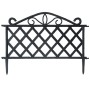 STECCATO IN ABS cm 47,5x36h colore nero.