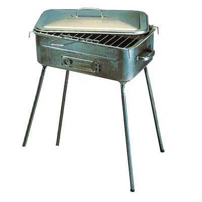 BARBECUE FORNACETTA IN LAMIERA RETTANGOLARE