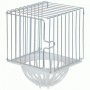 BIRD NEST EXTERNAL IN GALVANIZED WIRE WITH PLASTIC BACKGROUND