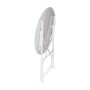TAVOLO TONDO PIEGHEVOLE COLORE BIANCO DIAM. 70 ALTO 71 CM.