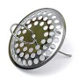 GRIGLIA LAVELLO FERMADETRITI GRANDE INOX mm. 83
