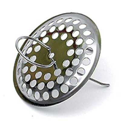 GRIGLIA LAVELLO FERMADETRITI GRANDE INOX mm. 83