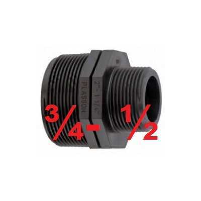 NIPLO NYLON RIDOTTO 3/4 - 1/2 