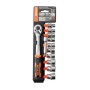 WOKIN SET 12 CHIAVI A BUSSOLA ESAGONALI 3/8 154820 MM. 8/19
