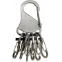 Nite Ize KeyRack Steel Carabiner with stainless steel keyring