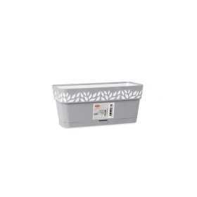 BALCONETTA OPERA DEC.CLOE CM 30 STONE GREY/BIANCO