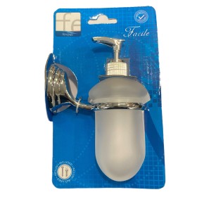 PORTADISPENSER CROMO VETRO FACILE