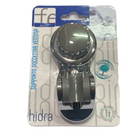 PORTADOCCETTA A VENTOSA IN ABS CROMO HIDRA