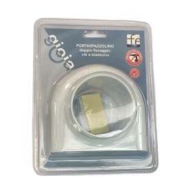 PORTASPAZZOLINO IN ABS BIANCO GIOIA