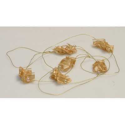 ASSORTED RIBBON DECORATIVE NECKLACE CM.160