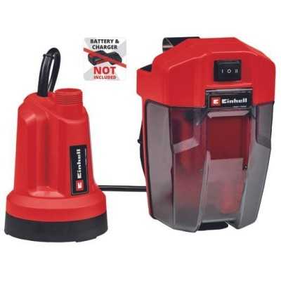 Einhell Pompa per acque chiare a batteria 18VGE-SP 18 LL Li