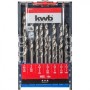 SET PUNTE PER METALLO HSS19 punte per ferro Ø 1 - 10 mm