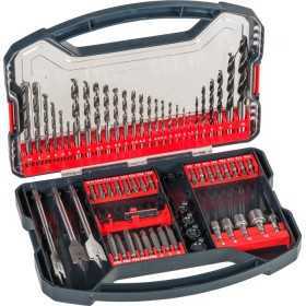 VALIGETTA ACCESSORI MISTI SET PUNTE & BIT - 62 PZ