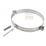 COLLARE INOX CON TASSELLO PER TUBO STUFA CM. 10 
