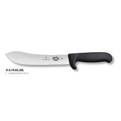 VICTORINOX COLTELLO DA MACELLO PER SCUOIARE SCIMITARRA MANICO