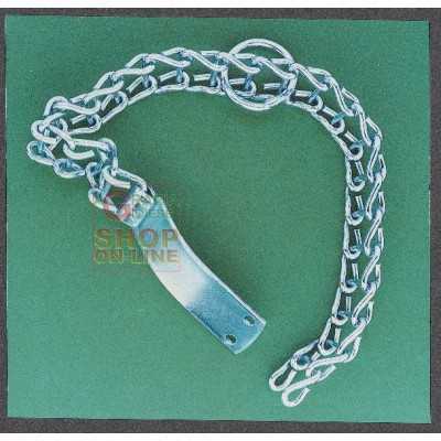 LADDER COLLAR FOR DOGS IN GALVANIZED IRON MEDIUM TYPE CM. 35