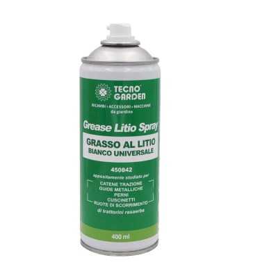 Grasso Spray al litio bianco universale per catene trazione