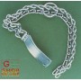 LADDER COLLAR FOR DOGS IN GALVANIZED IRON MEDIUM TYPE CM. 50